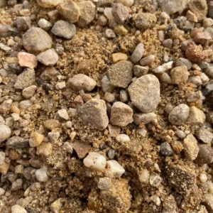 Mélange à béton alluvionnaire