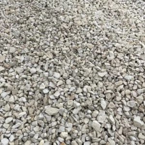 Gravier calcaire blanc