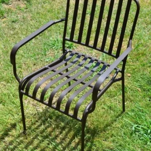 2 fauteuils en fer forgé MOZAIK