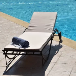 Bain de soleil en fer forgé MOZAÏK