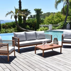Salon de Jardin en Acacia