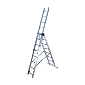 Échelles Transformables 3 Plans en Aluminium – Hailo HobbyStep (4m à 8m)