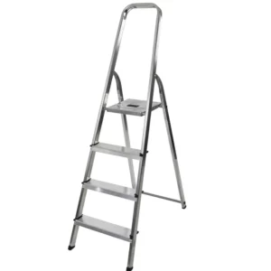 Escabeau domestique pliable 4 marches Selekta MixAlu