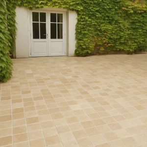 Pavé Travertin