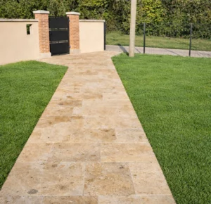 Dalle travertin 3eme choix